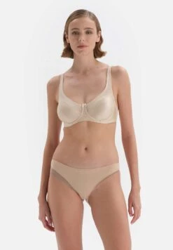 T-Shirt BH - Beige -Dagİ 0185b8e0b139466988cacbb1ed532e4b