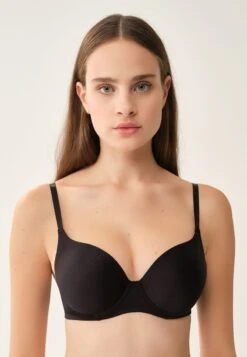 HALF PADDED - Push-up BH - Black