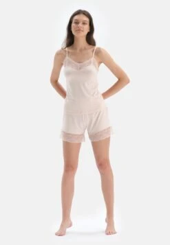 STRAP & SHORT - Nachtwäsche Set - Salmon