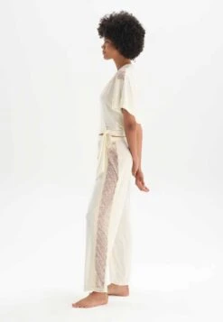 Nachtwäsche Shirt - Ecru -Dagİ 0958cf878c37429dbc25ce38550884b8