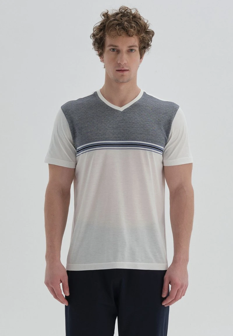 Nachtwäsche Set - Grey, Off-white 4 Nachtwäsche Set - Grey, Off-white – Bild 4