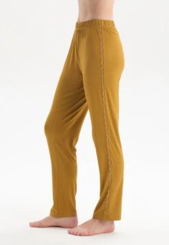 LONG SLEEVE - Nachtwäsche Set - Dark Mustard -Dagİ 11bf16d636cd42658c575b17a78b8c11