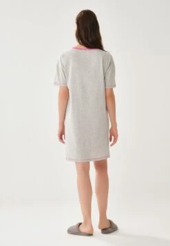 CREW NECK SHORT SLEEVE - Nachthemd - Grey -Dagİ 126a9475dfe740048060d728a2b7aaba
