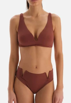 RETRO - Badehose Slip - Brown -Dagİ 167c8058009f4cf0b387de57352952a1