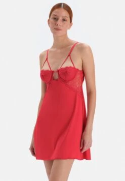 LOVE NAUGHTY - Nachthemd - Red -Dagİ 16d3a2750086462a81b9b6374304a53c