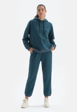 OVERSIZE - Jogginghose - Teal