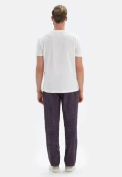 EMBROIDERED - Nachtwäsche Hose - Navy -Dagİ 1d40d70beb0544cebe463bcb62805159