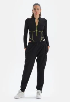 Langarmshirt - Black