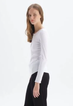 LONG SLEEVE - Sweatshirt - White 9 LONG SLEEVE - Sweatshirt - White -Dagİ 226104f338e04416848318c7c43c96aa