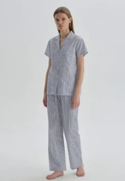 Nachtwäsche Shirt - Blue -Dagİ 2b441da81a804402ad4fa82c7abcf74c