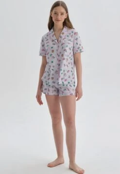 Nachtwäsche Set - Pink -Dagİ 2ba40cce1a5c4e74a6c3c9c13015d94e