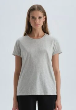 T-Shirt Basic - Grey Melange