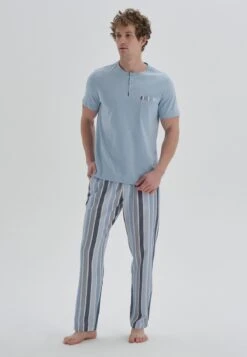 Nachtwäsche Hose - Blue