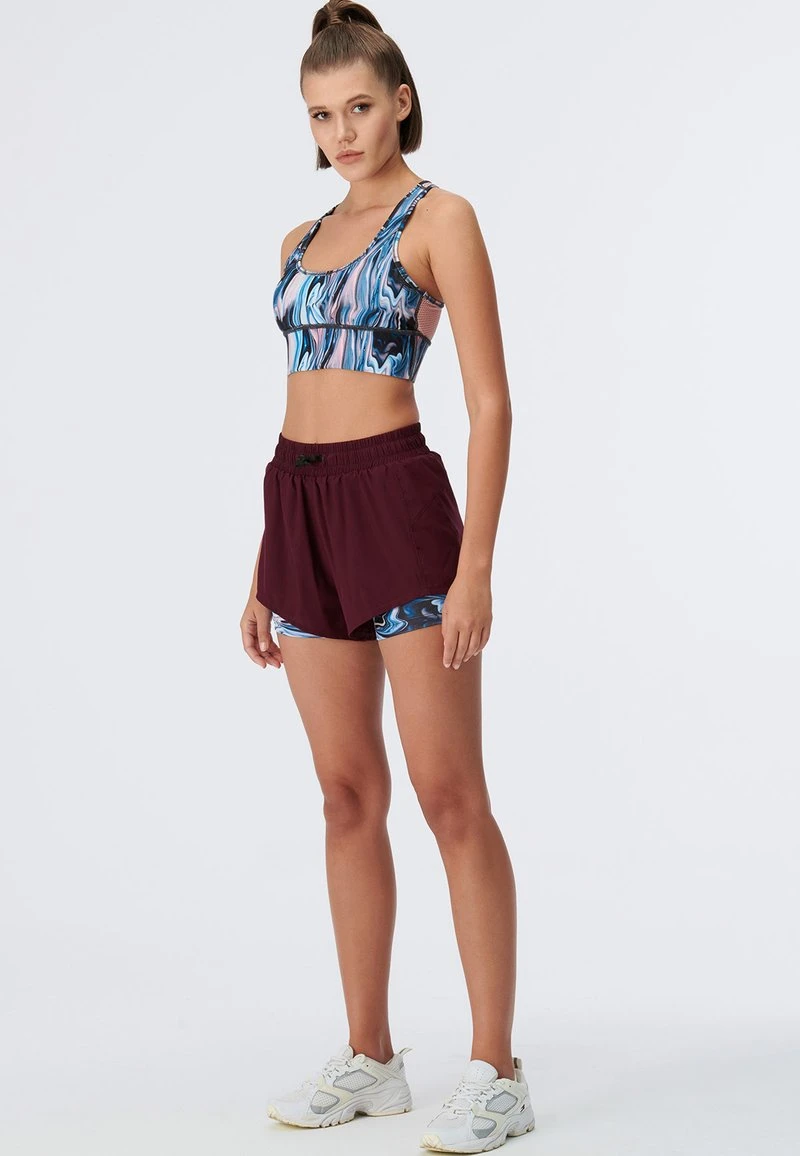 REGULAR LEG - Shorts - Bordeaux 2 REGULAR LEG - Shorts - Bordeaux – Bild 2