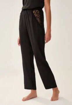 Nachtwäsche Hose - Black