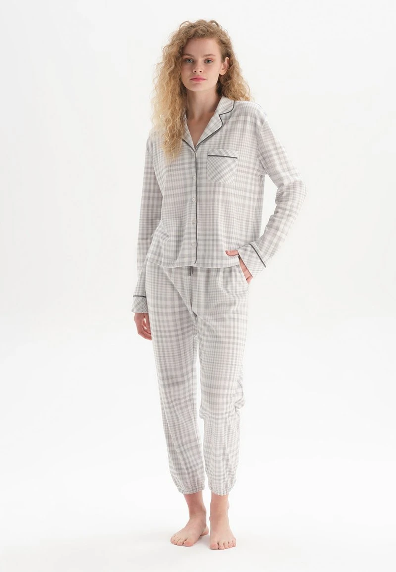 Nachtwäsche Set - Ecru 2 Nachtwäsche Set - Ecru – Bild 2