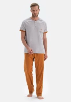 SACRED SUN SET - Nachtwäsche Set - Grey