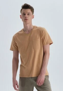 T-Shirt Basic - Terracotta -Dagİ 54be39d1a85541c49e74d20cd0e40b1e