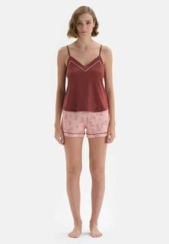 STRAP TANKTOP SHORT - Nachtwäsche Set - Grey Melange -Dagİ 5db88bffcfd5445a9d7dda02fbc06d07