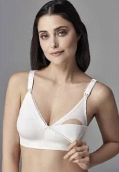 MATERNITY & NURSING BRA - Triangel BH - White -Dagİ 5f56c440471a497db7291fbdffbfc813