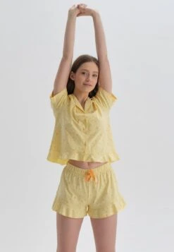 Nachtwäsche Set - Orange