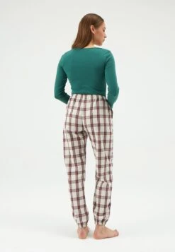 Nachtwäsche Hose - Red/green/light Grey -Dagİ 765a2fad4d6e42f4a385a99183656df1