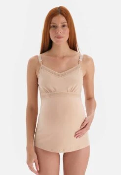 MATERNITY & NURSING - Unterhemd/-shirt - Nude