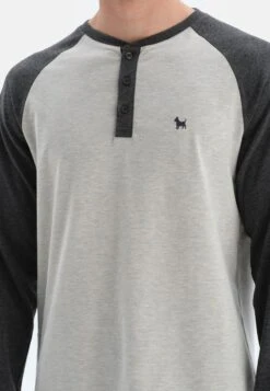 CREW NECK LONG SLEEVE - Nachtwäsche Set - Grey -Dagİ 7d8d66d876bd45dfaa3ecfe859876440