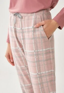 LONG STRAIGHT LEG - Nachtwäsche Hose - Pink -Dagİ 7d9bb27e690e4c62b73f650b362e917b