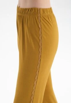 LONG SLEEVE - Nachtwäsche Set - Dark Mustard -Dagİ 7fea7d40d44b4745847153a9fd2b9841