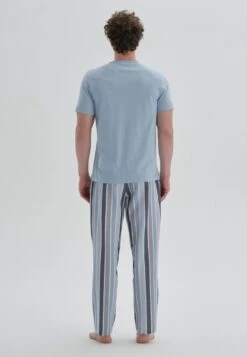 Nachtwäsche Hose - Blue -Dagİ 83488cc69ba348cd8d07127308f384c0