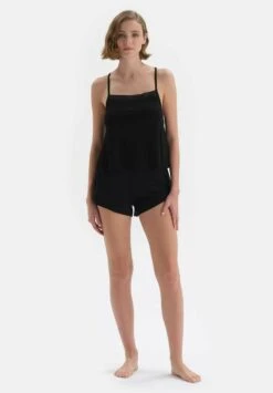 CROSS STRAPS - Nachtwäsche Set - Black