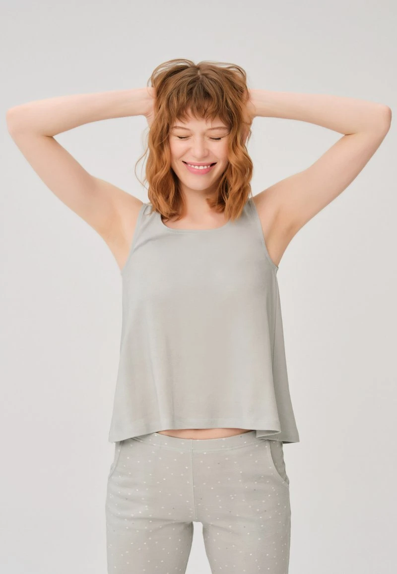 Nachtwäsche Set - Grey 4 Nachtwäsche Set - Grey – Bild 4