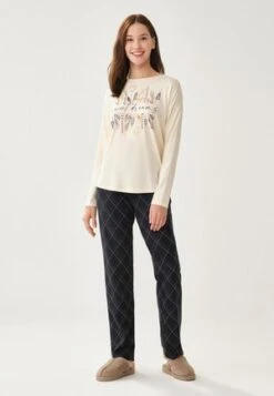 LONG SLEEVE - Nachtwäsche Set - Coral -Dagİ 950b11fb02304010b29e056e8fc257d3