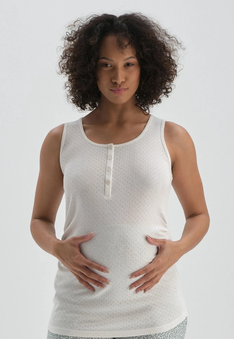 MATERNITY - Top - White 1 MATERNITY - Top - White