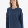 CREW NECK LONG SLEEVE - Sweatshirt - Navy