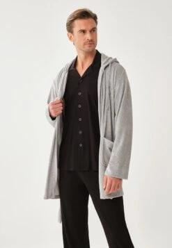 Bademantel - Grey -Dagİ a308d6add06843459da6815742c74254