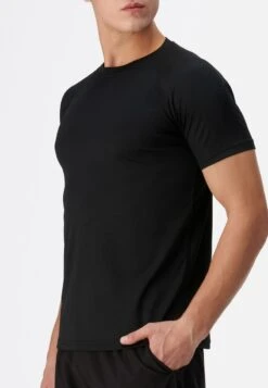 ACTIVE - T-Shirt Basic - Black -Dagİ a74b9cf33fca4a7ea4fe85cd537f9e6c