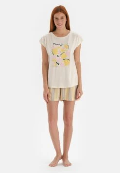 SACRED SUN SET - Nachtwäsche Set - Off White -Dagİ b293ed0ef50246aaa863149600306be6 1