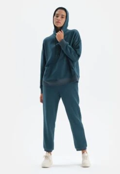 OVERSIZE - Jogginghose - Teal -Dagİ b51fa290bcd341d9bf0e70273b52564a
