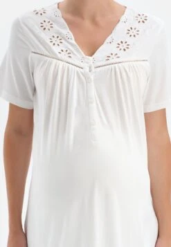 MATERNITY - Nachtwäsche Shirt - White -Dagİ be6f19f93131497b934dd5264737ca14