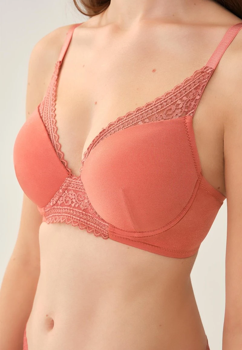 Push-up BH - Coral 4 Push-up BH - Coral – Bild 4
