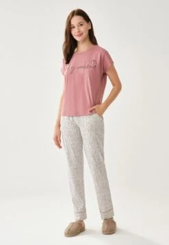 SET - Nachtwäsche Set - Orange -Dagİ c2a53f731fbd4f03928bb6b84cd3ded6