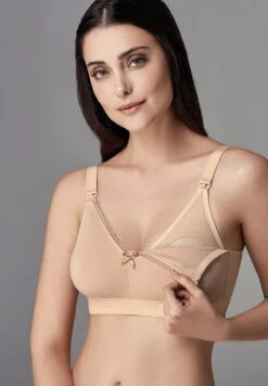 MATERNITY & NURSING BRA - Triangel BH - Neutral -Dagİ c6a72a351b3149c797e6c76f3272cbfb