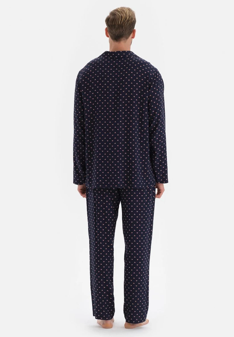 VALENTINES DAY - Nachtwäsche Hose - Navy 3 VALENTINES DAY - Nachtwäsche Hose - Navy – Bild 3