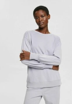 Sweatshirt - Grey -Dagİ cc9a2ffab076412e8c7eed3792489e5b