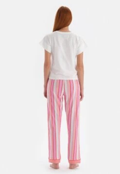 STRIPED - Nachtwäsche Set - White -Dagİ cd396845a71c44c68df15c3c97d0a5c1