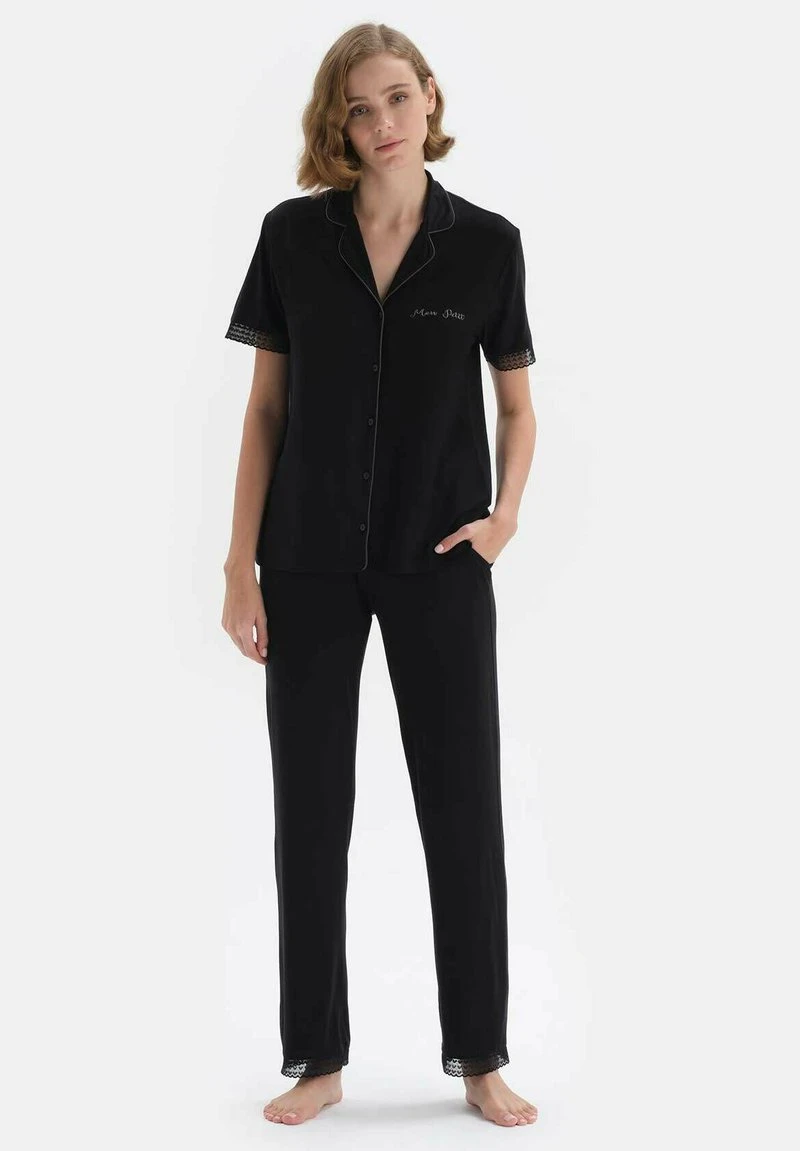 VALENTINES DAY SET - Nachtwäsche Set - Black 2 VALENTINES DAY SET - Nachtwäsche Set - Black – Bild 2