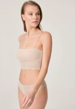 LACE DETAIL - Bustier - Baby Pink -Dagİ cf9e71d18a064510bbf907d03e736619