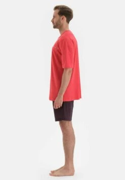 EMBROIDERED - Nachtwäsche Set - Red -Dagİ d28e3b707cce488eb65d1af6501fccca